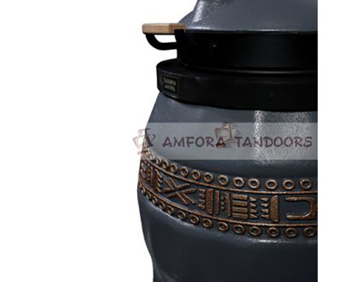 Тандыр Амфора Сармат утеплённый цвет серый