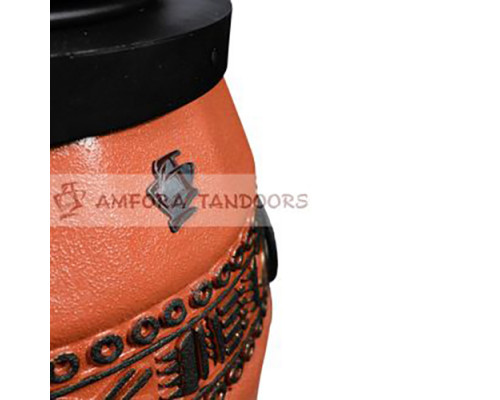 Тандыр Амфора Сармат утеплённый цвет терракот