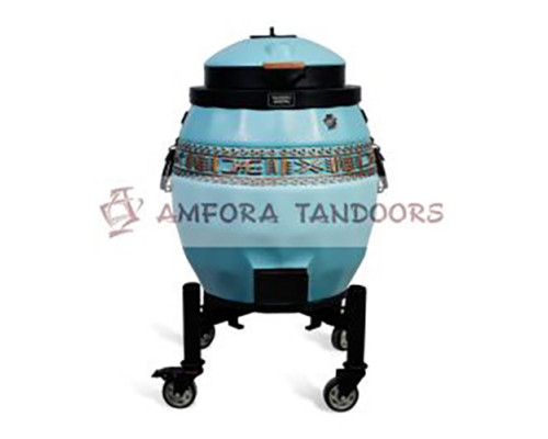 Тандыр Амфора Сармат утеплённый цвет тиффани