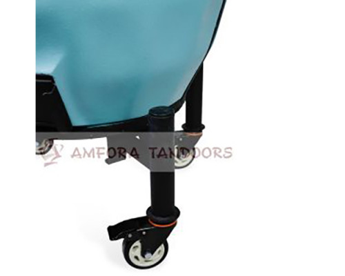 Тандыр Амфора Сармат утеплённый цвет тиффани