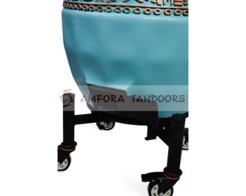 Тандыр Амфора Сармат утеплённый цвет тиффани