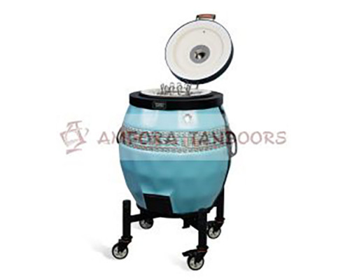 Тандыр Амфора Сармат утеплённый цвет тиффани