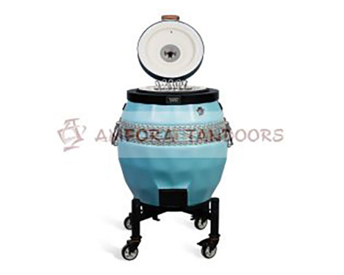 Тандыр Амфора Сармат утеплённый цвет тиффани