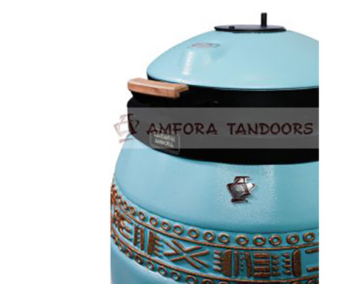 Тандыр Амфора Сармат утеплённый цвет тиффани