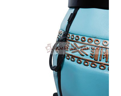 Тандыр Амфора Сармат утеплённый цвет тиффани