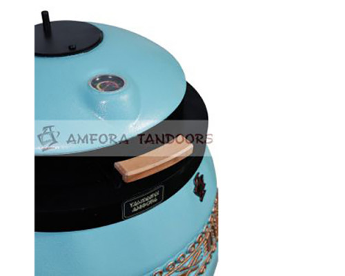 Тандыр Амфора Сармат утеплённый цвет тиффани