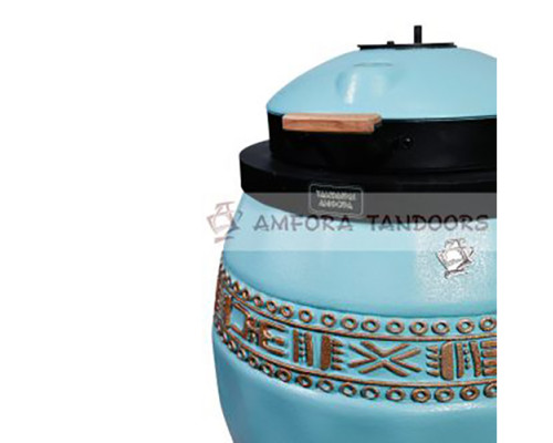 Тандыр Амфора Сармат утеплённый цвет тиффани