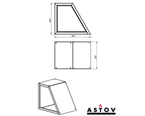 Дровник Astov Соты (компоненты) Дровник Astov Соты (компоненты)
