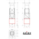 Каминная топка Astov П4С 8070