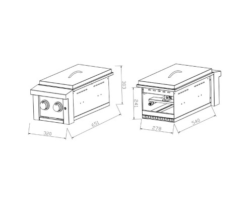 Газовая горелка Astov Double Burner