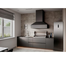 Кухня ASTOV BBQ № 1 (ширина 3000 мм)