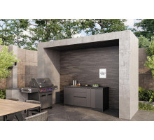 Кухня ASTOV BBQ № 10 (ширина 1840 мм) 