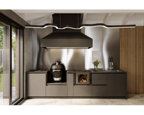 Кухня ASTOV BBQ № 11 (ширина 3330 мм) 