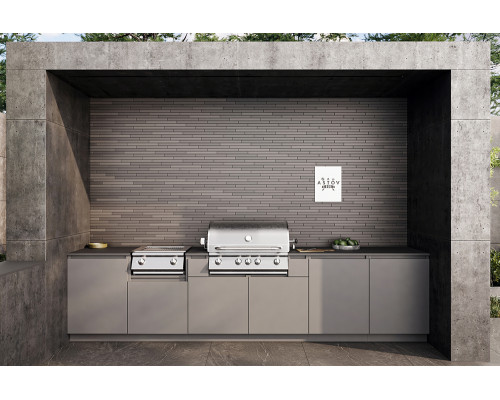 Кухня ASTOV BBQ № 13 (ширина 3600 мм) 