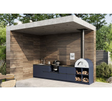 Кухня ASTOV BBQ № 14 (ширина 3800 мм) 