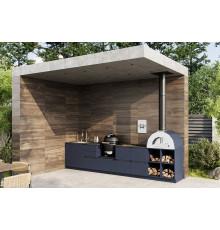 Кухня ASTOV BBQ № 14 (ширина 3800 мм) 