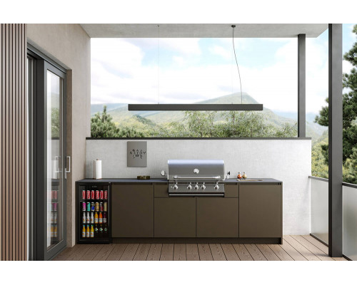 Кухня ASTOV BBQ № 15 (ширина 3050 мм) 