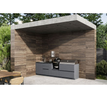 Кухня ASTOV BBQ № 16 (ширина 3100 мм) 