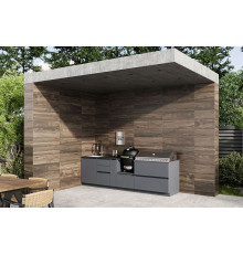 Кухня ASTOV BBQ № 16 (ширина 3100 мм) 