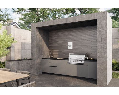 Кухня ASTOV BBQ № 18 (ширина 3240 мм) 