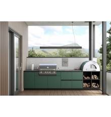 Кухня ASTOV BBQ № 19 (ширина 3500 мм) 