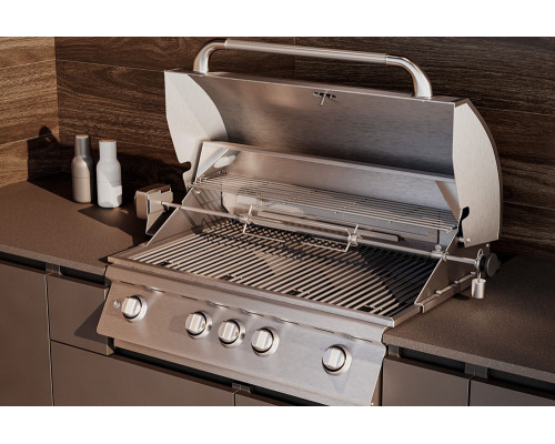 Кухня ASTOV BBQ № 2 (ширина 3440 мм) 