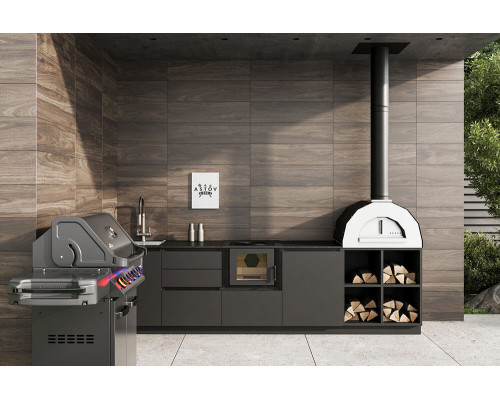 Кухня ASTOV BBQ № 20 (ширина 3200 мм)