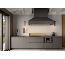 Кухня ASTOV BBQ № 5 (ширина 3500 мм) 