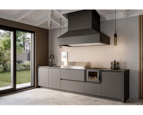 Кухня ASTOV BBQ № 5 (ширина 3500 мм) 