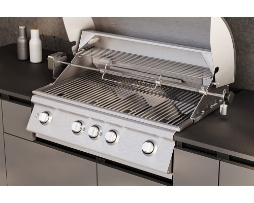 Кухня ASTOV BBQ № 6 (ширина 2440 мм) 