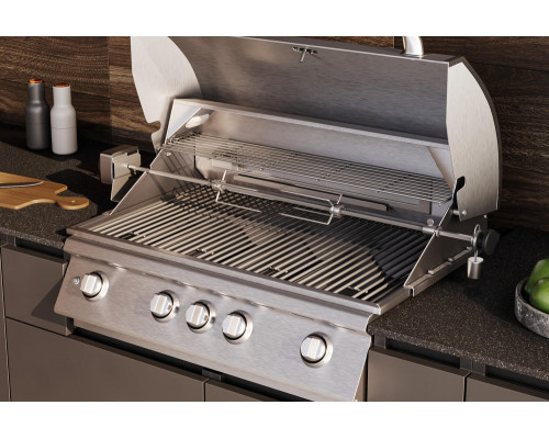 Кухня ASTOV BBQ № 9 (ширина 1820х2920 мм) 