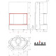 Каминная топка Astov ПП 8857