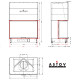 Каминная топка Astov П3С 11074