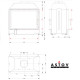 Каминная топка Astov ПТ 800