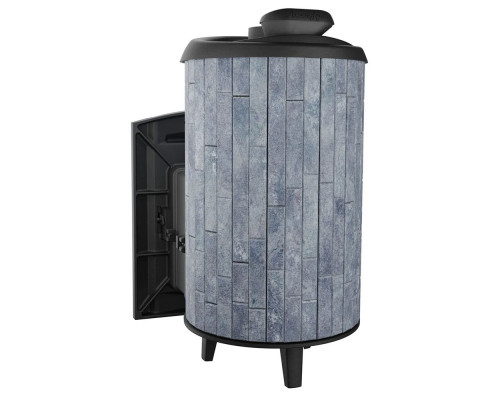 Печь Атмосфера L в ламелях из натурального камня для бани