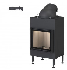Каминная топка Brunner BKH 5.0 flat 42-50 DT с дымосборником высотой 180 мм