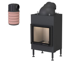 Каминная топка Brunner BKH 5.0 flat 42-50 DT с модульным аккумулятором