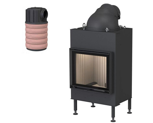 Каминная топка Brunner BKH 5.0 flat 42-50 DT с модульным аккумулятором Каминная топка Brunner BKH 5.0 flat 42-50 DT с модульным аккумулятором