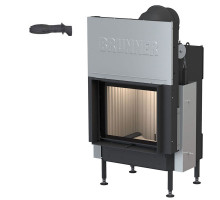 Каминная топка Brunner BKH 5.0 flat 42-50 ST с дымосборником высотой 180 мм
