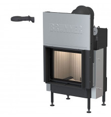 Каминная топка Brunner BKH 5.0 flat 42-50 ST с дымосборником высотой 180 мм