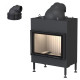 Каминная топка Brunner BKH 5.0 flat 42-66 DT с чугунным дымосборником 200 мм с кольцами