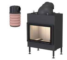 Каминная топка Brunner BKH 5.0 flat 42-66 DT с модульным аккумулятором