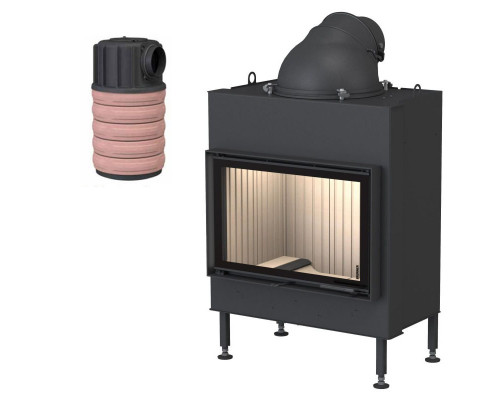 Каминная топка Brunner BKH 5.0 flat 42-66 DT с модульным аккумулятором Каминная топка Brunner BKH 5.0 flat 42-66 DT с модульным аккумулятором