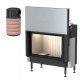 Каминная топка Brunner BKH 5.0 flat 50-82 ST с модульным аккумулятором