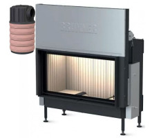 Каминная топка Brunner BKH 5.0 flat 50-98 ST с модульным аккумулятором