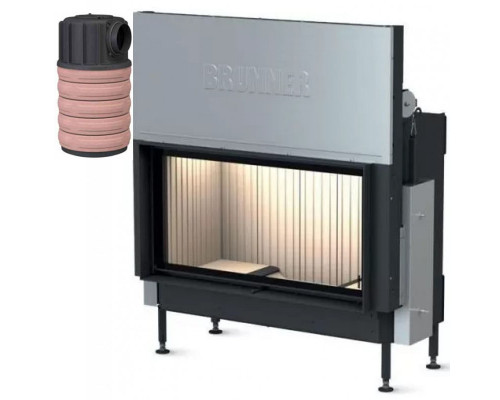 Каминная топка Brunner BKH 5.0 flat 50-98 ST с модульным аккумулятором Каминная топка Brunner BKH 5.0 flat 50-98 ST с модульным аккумулятором