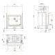 Каминная топка Brunner SK 51-67 lift