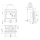 Каминная топка Brunner SK 51-67
