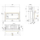 Каминная топка Brunner Architektur-Kamin 45-101