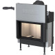 Каминная топка Brunner BKH 5.0 flat 42-66 ST с дымосборником высотой 180 мм